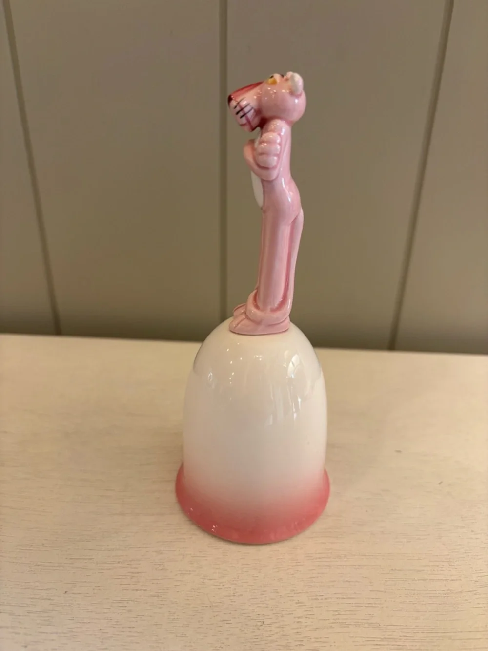 Vintage Retro Pink Panther RO 1982 Collectible Ceramic Bell Japan - Picture 5 of 8